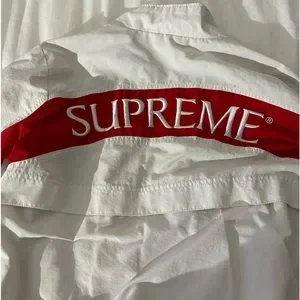 ジャケット・アウター Supreme 17aw arc logo track jacket white Supreme | Jackets & Coats | Supreme Arc Track Jacket | Poshmark